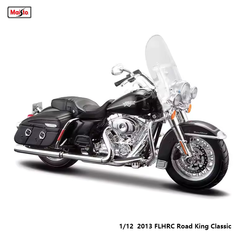 1:12 Harley-Davidson Scale Model Touring Die-cast Motorcycle – Collectible Display - Dadai Models