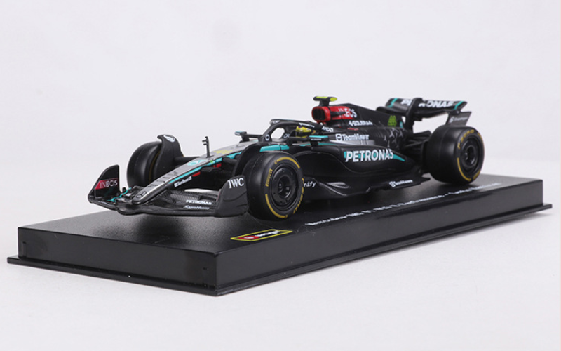 1:43 Mercedes F1 W15 Diecast Model 2024 Formula One Racing Car Collectible - Dadai Models