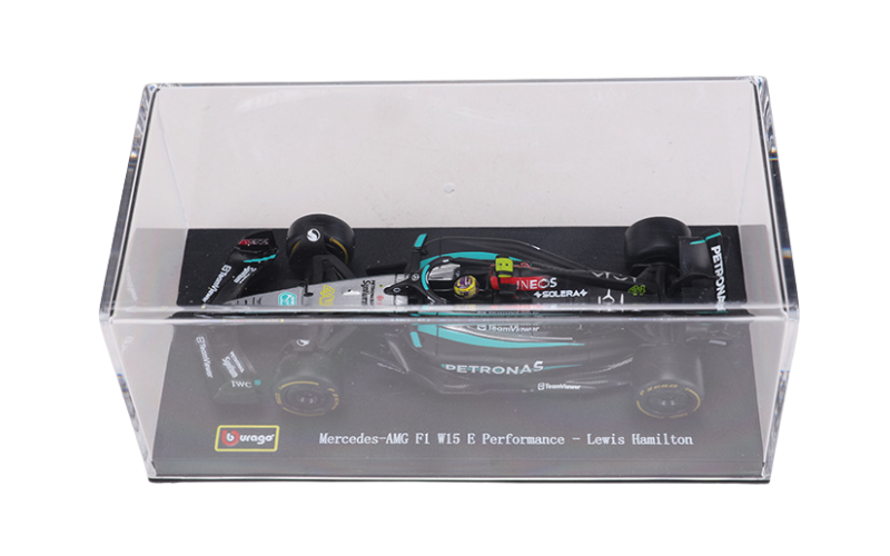 1:43 Mercedes F1 W15 Diecast Model 2024 Formula One Racing Car Collectible - Dadai Models