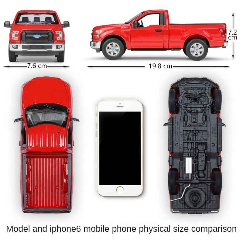1:24 Scale 2015 Ford F-150 Diecast Model Car Alloy Pickup Collectible - Dadai Models