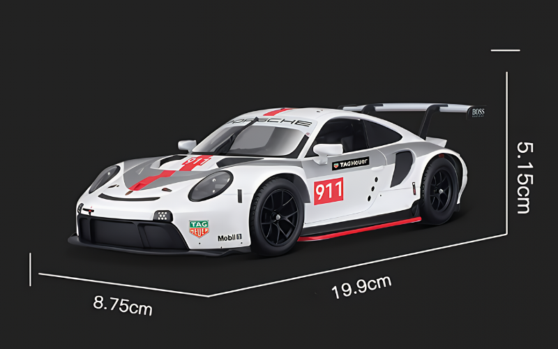 1:24 Porsche 911 RSR Scale Model Die-cast Racing Car - Collectible Display - Dadai Models