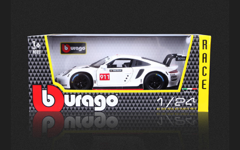 1:24 Porsche 911 RSR Scale Model Die-cast Racing Car - Collectible Display - Dadai Models