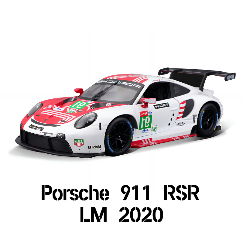 1:24 Porsche 911 RSR Scale Model Die-cast Racing Car - Collectible Display - Dadai Models