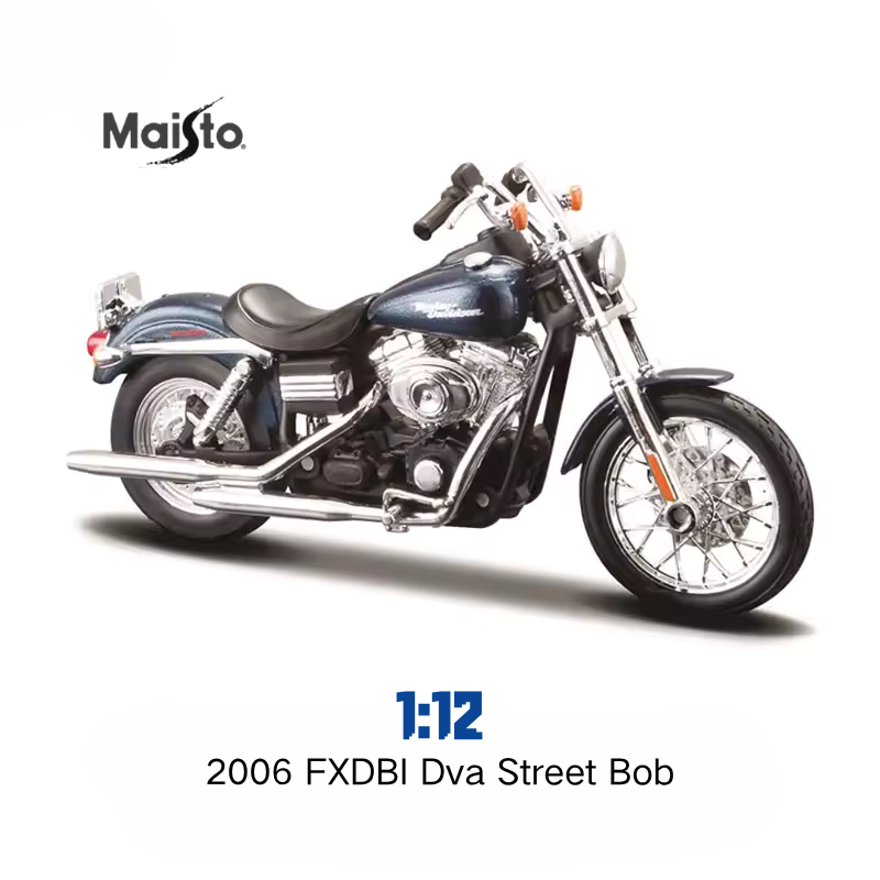1:12 Harley-Davidson Scale Model Touring Die-cast Motorcycle – Collectible Display - Dadai Models