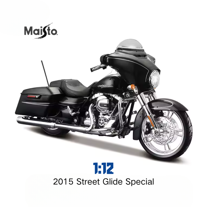 1:12 Harley-Davidson Scale Model Touring Die-cast Motorcycle – Collectible Display - Dadai Models