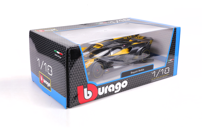 1:18 Bugatti Bolide Die-cast Model - Hypercar Scale Display Collectible - Dadai Models