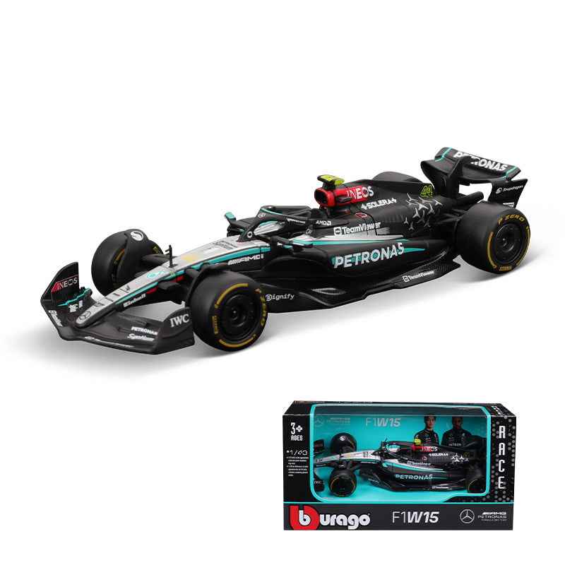 1:43 Mercedes F1 W15 Diecast Model 2024 Formula One Racing Car Collectible - Dadai Models