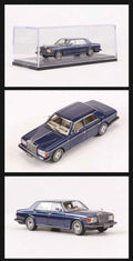 1:64 1994 Rolls-Royce Silver Spur III Blue Diecast Model Car Collectible