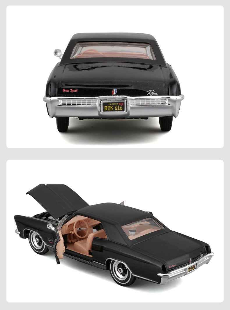 1:26 1965 Buick Riviera Gran Sport Alloy Diecast Model Car – Special Edition