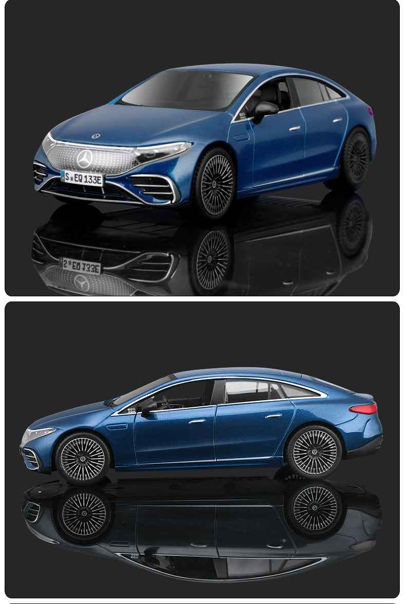 1:27 2022 Mercedes-Benz EQS Alloy Diecast Model Car Collectible