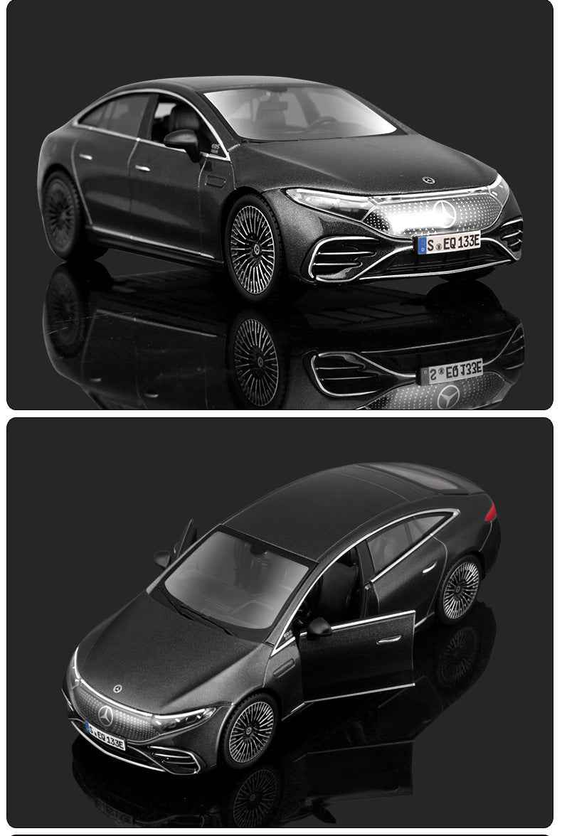 1:27 2022 Mercedes-Benz EQS Alloy Diecast Model Car Collectible