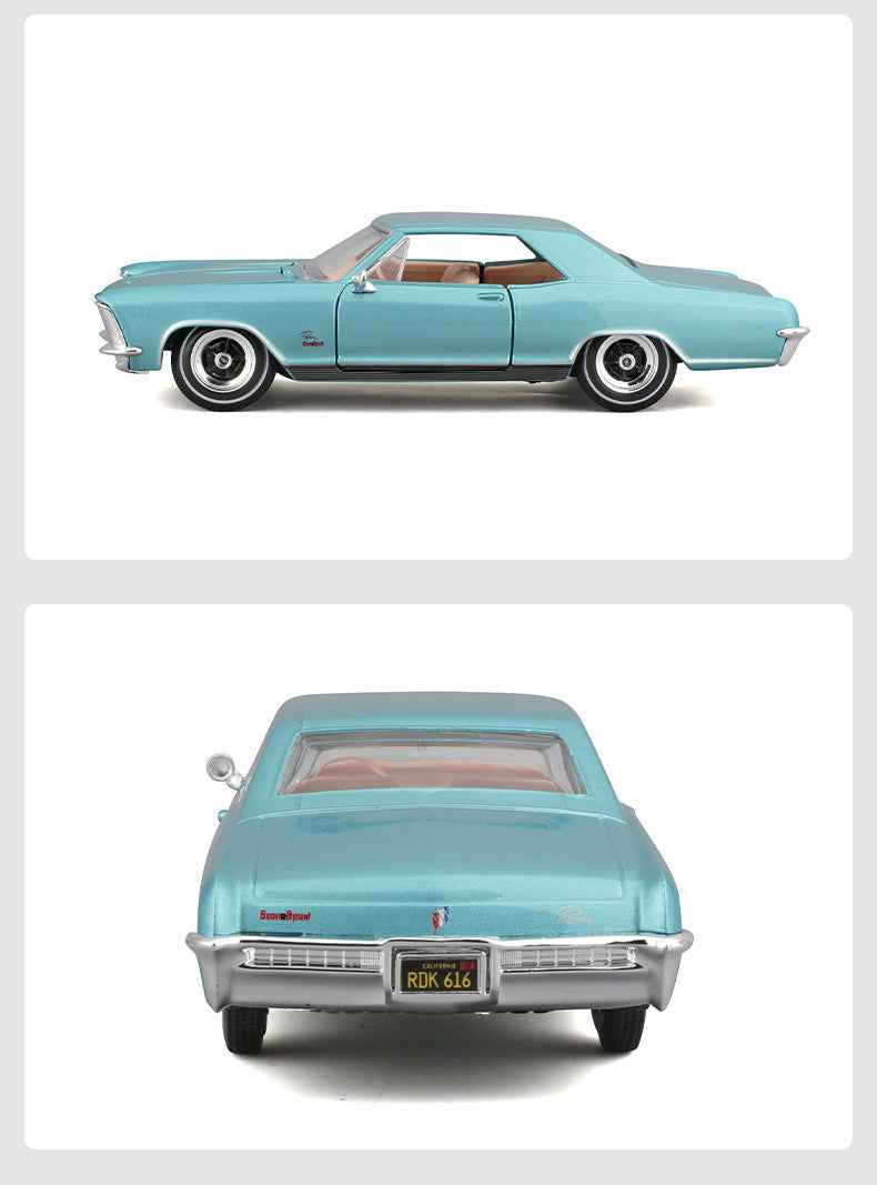 1:26 1965 Buick Riviera Gran Sport Alloy Diecast Model Car – Special Edition
