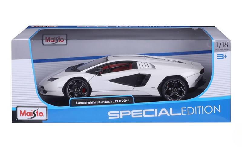 1:18 Lamborghini Countach Model LPI 800-4 Die-cast - Officially Licensed Collectible - Dadai Models