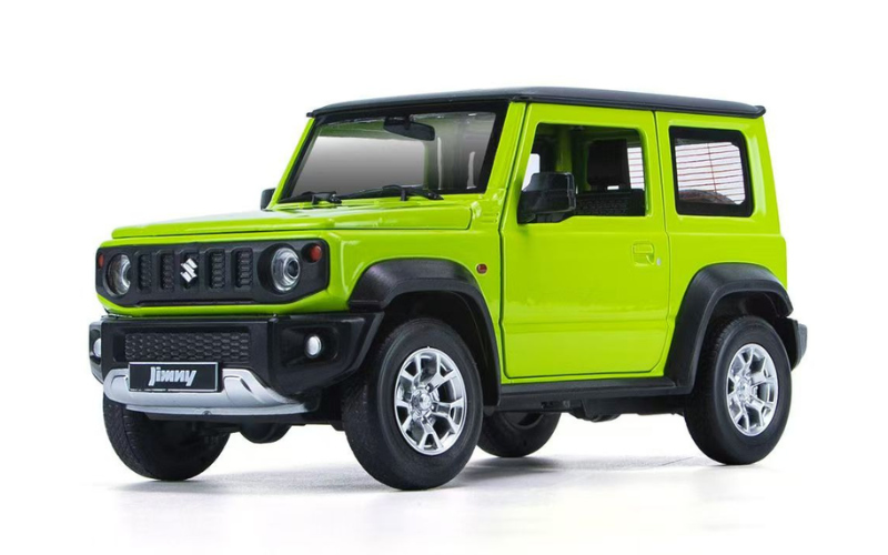 1:18 Suzuki Jimny Alloy Diecast Off-Road SUV Model Car – Light & Sound Edition