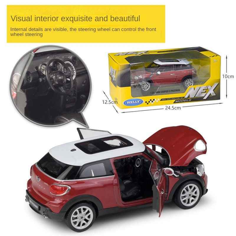 1:24 Mini Cooper S Countryman Diecast Alloy Model Car - Collectible & Home Decor - Dadai Models