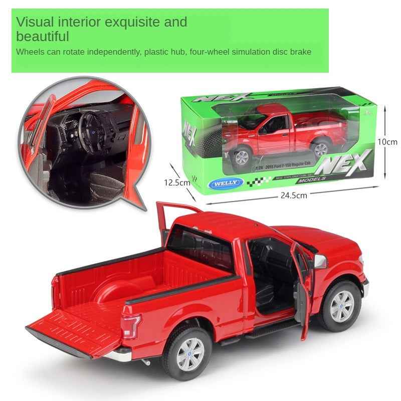 1:24 Scale 2015 Ford F-150 Diecast Model Car Alloy Pickup Collectible - Dadai Models