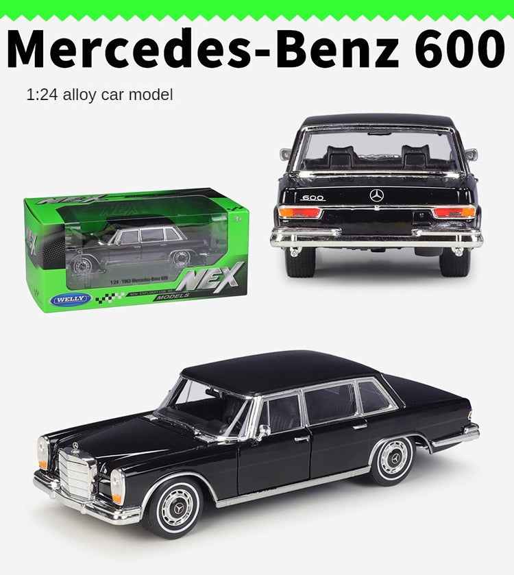 1:24 Licensed Mercedes-Benz 600 1963 Diecast Model - Premium Collector's Edition - Dadai Models