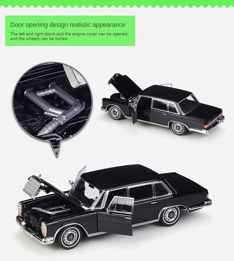 1:24 Licensed Mercedes-Benz 600 1963 Diecast Model - Premium Collector's Edition - Dadai Models