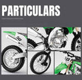 1:12 Alloy Dirt Bike Model – Shock Absorber & Steerable for Boys & Collectors - Dadai Models