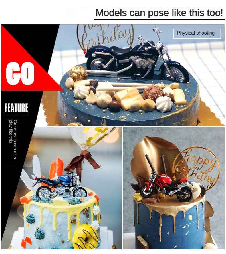 1:12 Harley-Davidson Scale Model Touring Die-cast Motorcycle – Collectible Display - Dadai Models