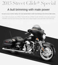 1:12 Harley-Davidson Scale Model Touring Die-cast Motorcycle – Collectible Display - Dadai Models
