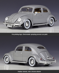 1:18 Volkswagen Beetle 1955 Die-cast Model – Official Scale Alloy Collectible - Dadai Models