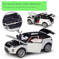 1:18 Land Rover Evoque SUV Alloy Diecast Off-road Model Car Collectible GT Autos