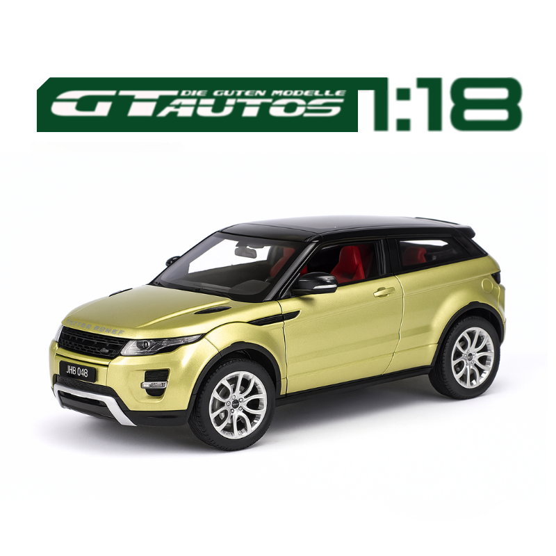 1:18 Land Rover Evoque SUV Alloy Diecast Off-road Model Car Collectible GT Autos