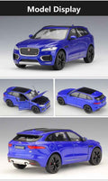 1:24 Jaguar F-PACE Alloy Diecast Model Car Simulation Collectible - Dadai Models