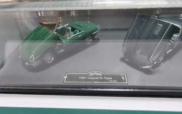 GFCC Limited Edition 1961 Jaguar E-Type 1:18 Die-Cast Twin Set – No.120, Rare