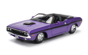 1:24 1970 Dodge Challenger R/T SE Convertible Alloy Diecast Model Car Collectible
