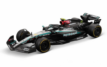 1:43 Mercedes F1 W15 Diecast Model 2024 Formula One Racing Car Collectible - Dadai Models