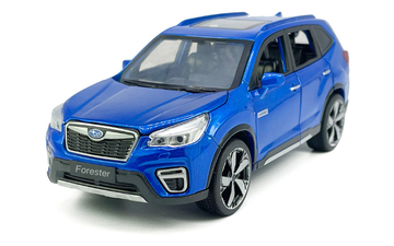 1:30 Subaru Forester Alloy Diecast Off-Road SUV Model Car – Light & Sound Collectible