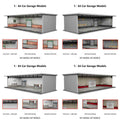 1:64 Model Parking Lot Diorama with Lights - Realistic Car Parking Space Simulation - Dadai Models