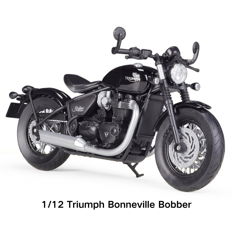 1:12 Triumph Bonneville Bobber Alloy Diecast Motorcycle Model Collectible - Dadai Models