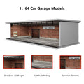 1:64 Model Parking Lot Diorama with Lights - Realistic Car Parking Space Simulation - Dadai Models