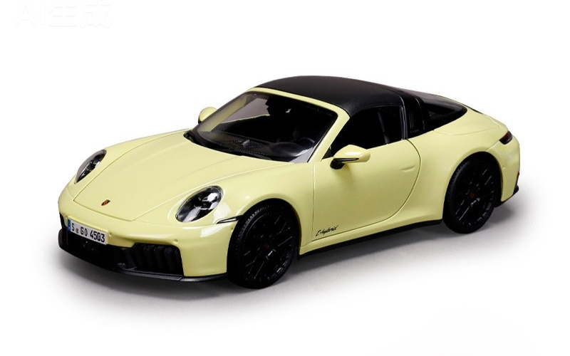 1:18 Porsche 911 Targa 4 GTS (992.2) Alloy Diecast Model Car Collectible - Dadai Models