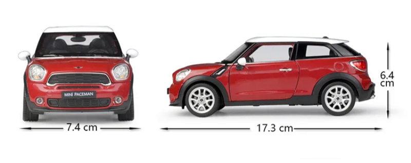 1:24 Mini Cooper S Countryman Diecast Alloy Model Car - Collectible & Home Decor - Dadai Models