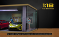 1:18 Wooden LED Garage Diorama - Ideal Parking Scene Display Case for Cars - Dadai Models