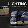 1:30 Scale Double-decker Bus Die-cast Model Collectible Display - Dadai Models