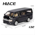 1:32 Toyota Hiace Alloy Diecast Model – Collectible Mini Van for Display - Dadai Models