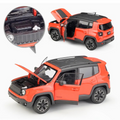 1:24 Jeep Renegade Trailhawk Alloy Diecast SUV Off-Road Model Car Collectible