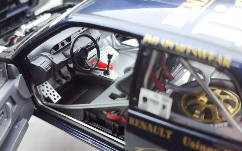 Pre-Owned Norev 1:18 Renault Clio WRC Rally Car Die-Cast Model – Rare, No Box