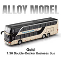 1:30 Scale Double-decker Bus Die-cast Model Collectible Display - Dadai Models