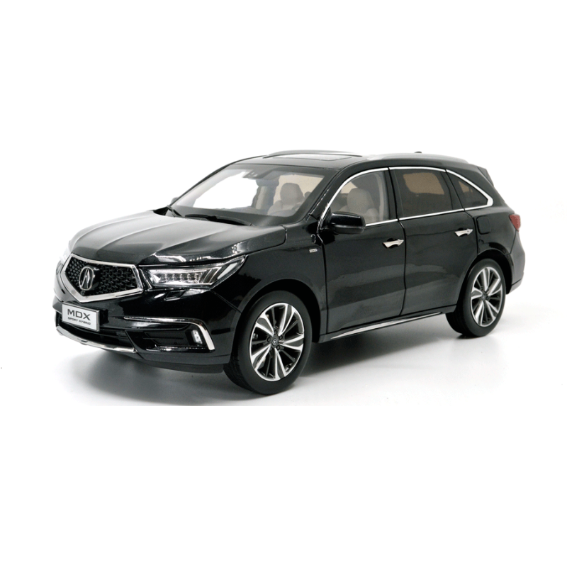 1:18 Acura MDX Sport Hybrid White Alloy Diecast SUV – Dealer Edition - Dadai Models