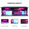 1:64 Cyberpunk Garage Diorama Model Set with LED Parking Lot DIY Collectible - Dadai Models
