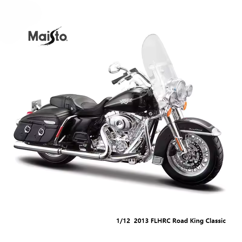 1:12 Harley-Davidson Scale Model Touring Die-cast Motorcycle – Collectible Display - Dadai Models