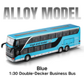 1:30 Scale Double-decker Bus Die-cast Model Collectible Display - Dadai Models
