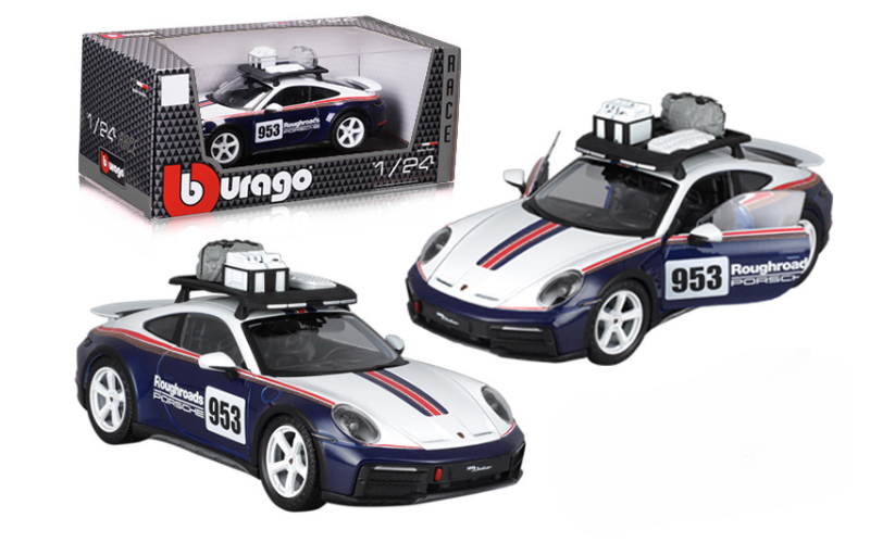 1:24 Porsche 911 Dakar Racing Alloy Diecast Model Car Collectible - Dadai Models