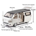 1:32 Toyota Hiace Alloy Diecast Model – Collectible Mini Van for Display - Dadai Models